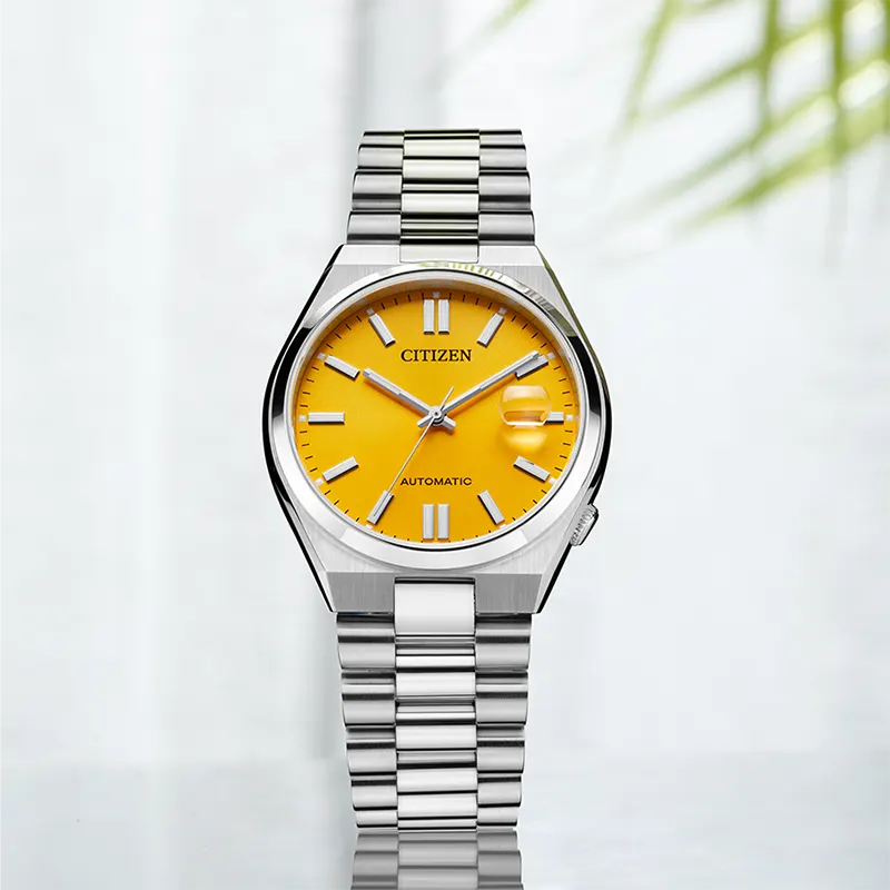 Citizen Tsuyosa Automatic Yellow Dial Men’s Watch | NJ0150-81Z